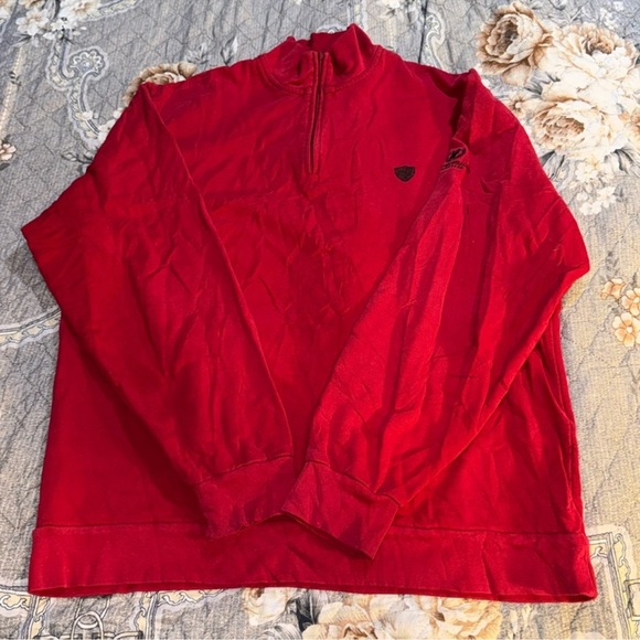 POLO GOLF RED SWEATER VTG - Picture 1 of 9